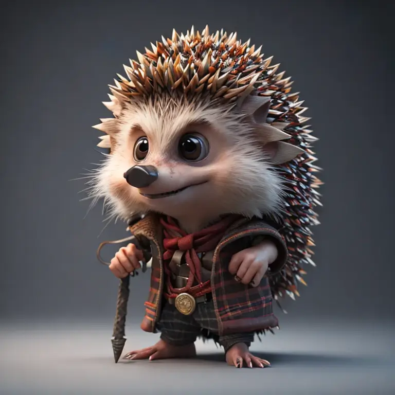 KI Bilder erstellen - Hedgehog AI Generated